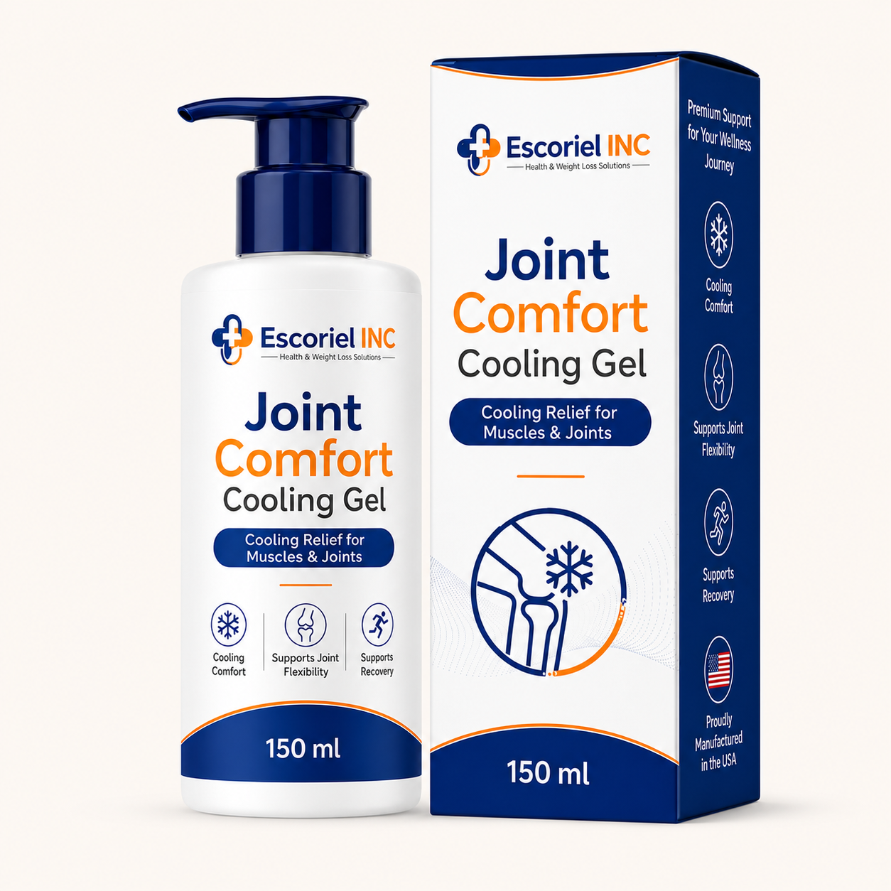 Escoriel Joint Comfort Cooling Gel, 150 ml